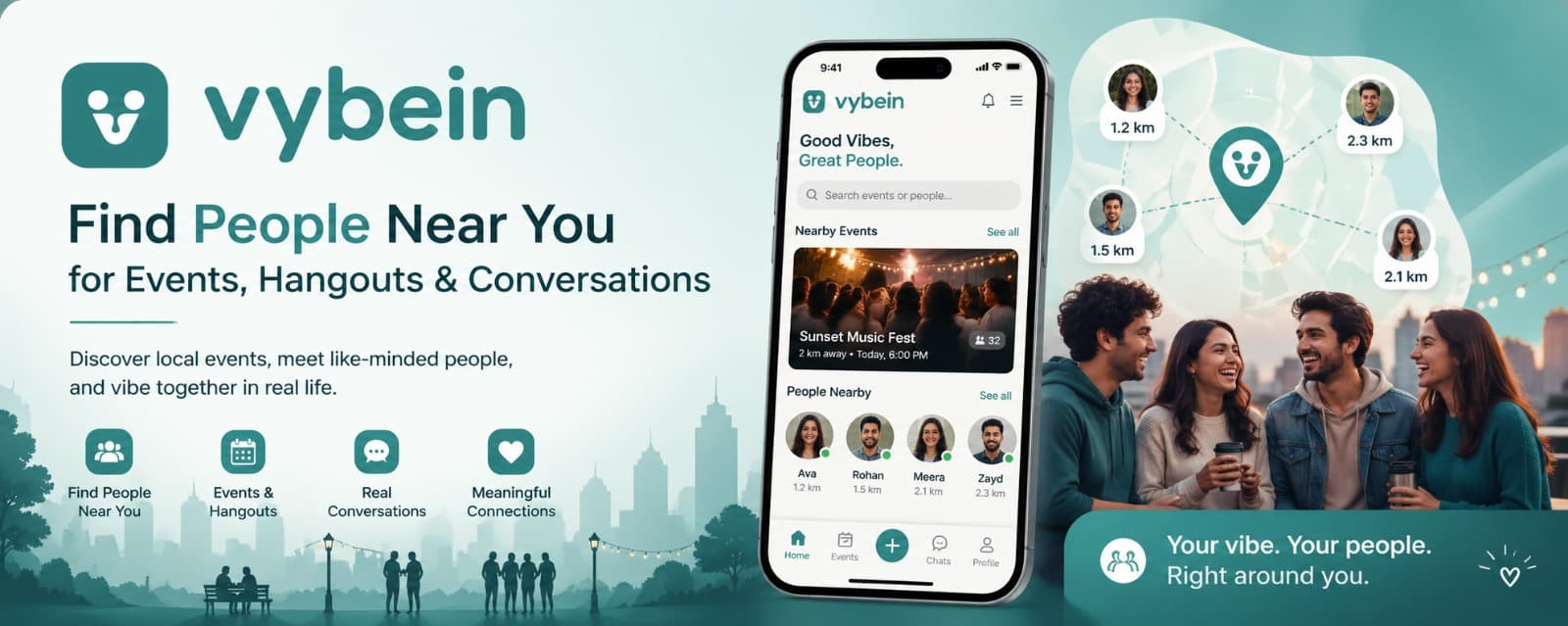 Find People Near You for Events, Hangouts & Conversations (Complete Guide)