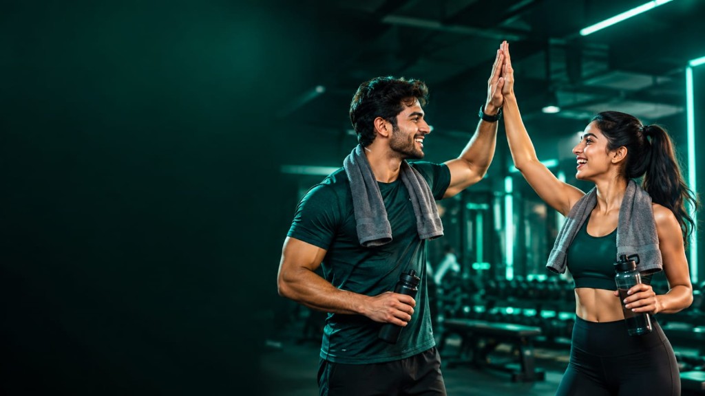 Verified real-life meetup with an activity partner