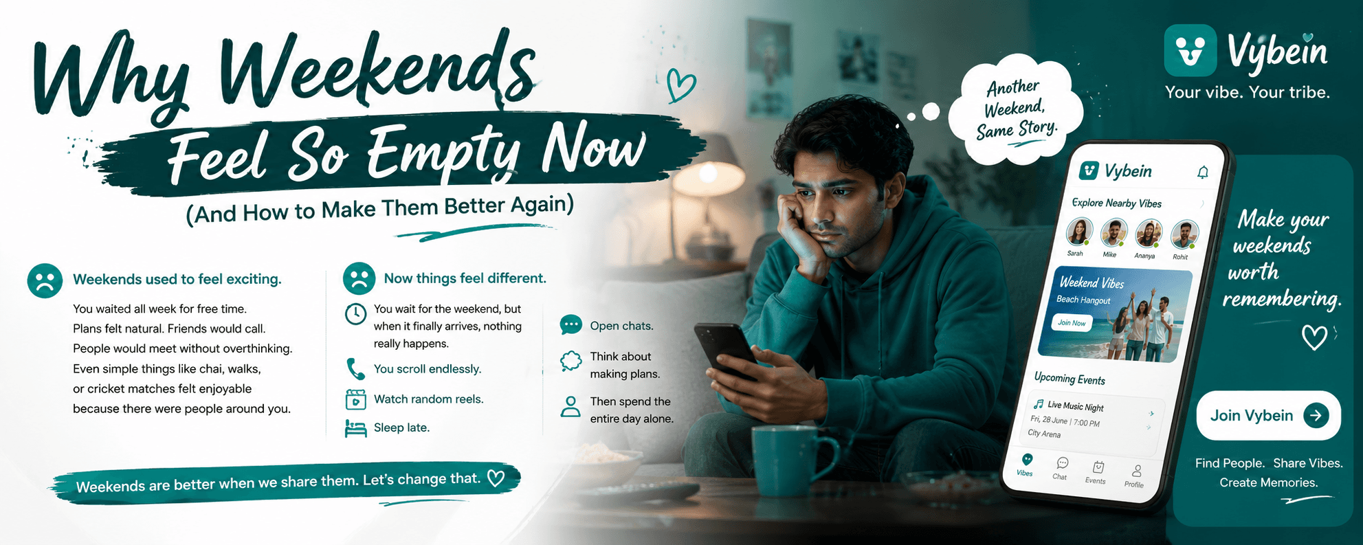 Why Weekends Feel So Empty Now (And How to Make Them Better Again)