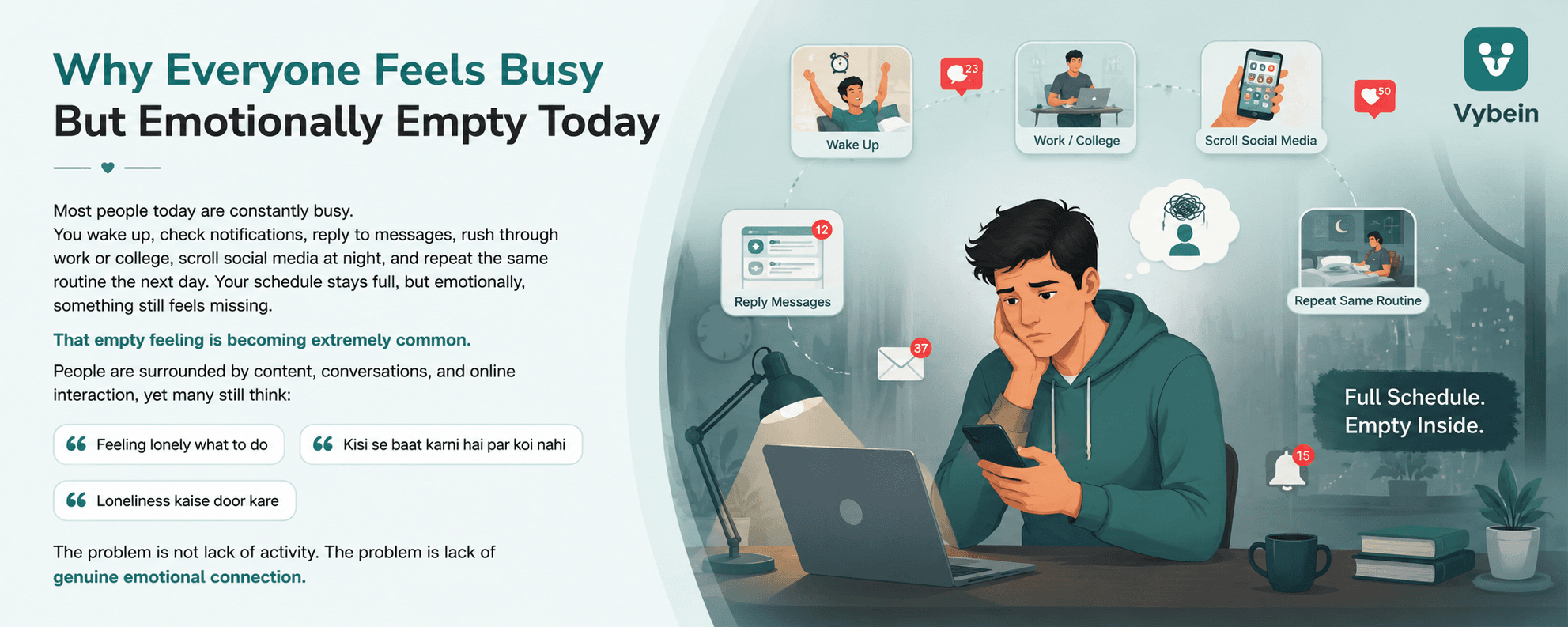 Why Everyone Feels Busy But Emotionally Empty Today