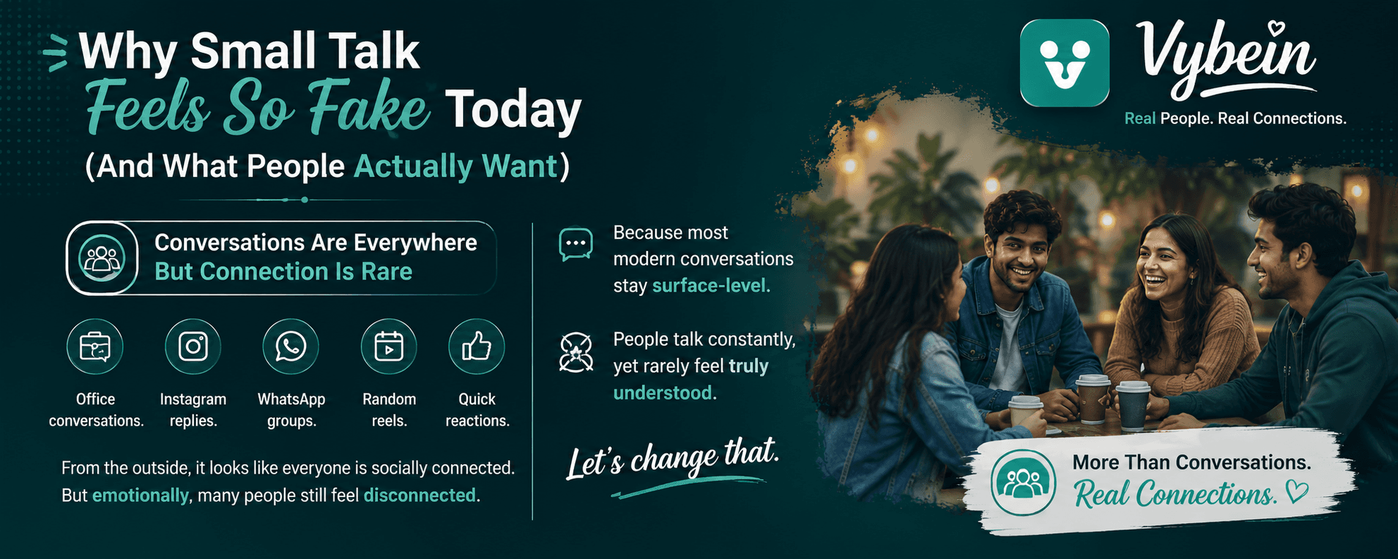 Why Small Talk Feels So Fake Today (And What People Actually Want)