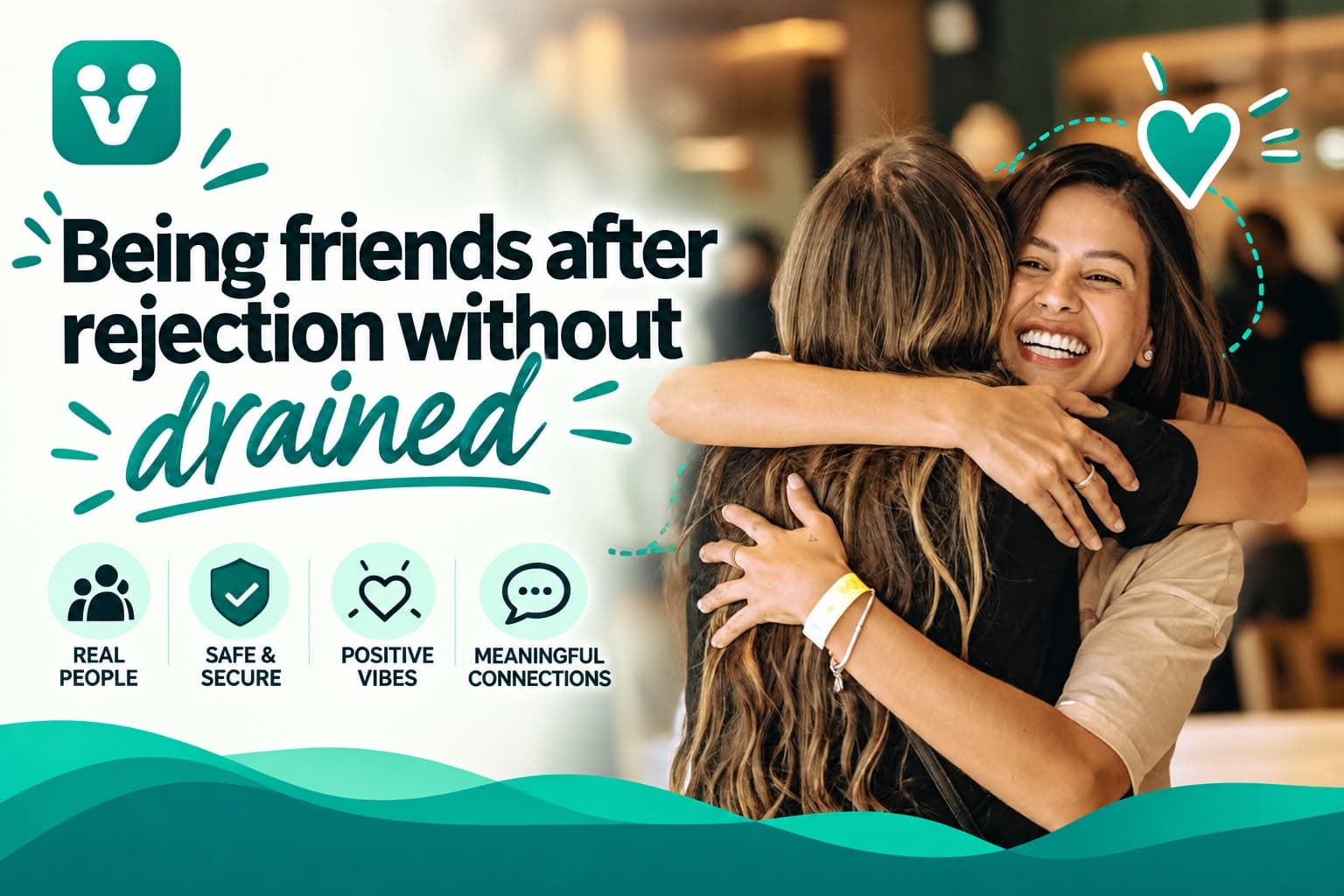 Being Friends After Rejection Without Getting Drained